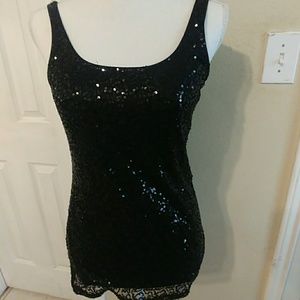 Sequins tank top
